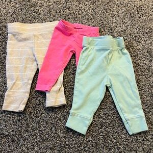 Baby Girl 3-6mo Pant Lot